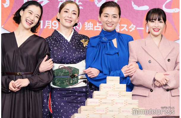 蒼井優、宮沢りえ、尾野真千子、広瀬すず（C）モデルプレス