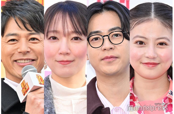 妻夫木聡、吉岡里帆、成田凌、今田美桜（C）モデルプレス