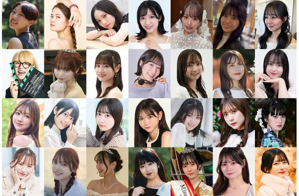 「MISS OF MISS CAMPUS QUEEN CONTEST 2025」準決勝進出者（提供写真）