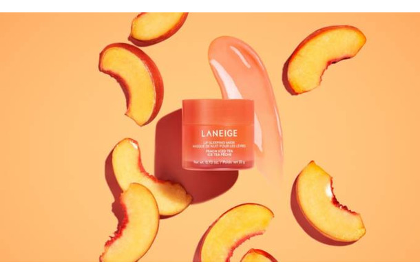 LANEIGE、ベストセラーリップマスクに “ピーチアイスティー”が登場！