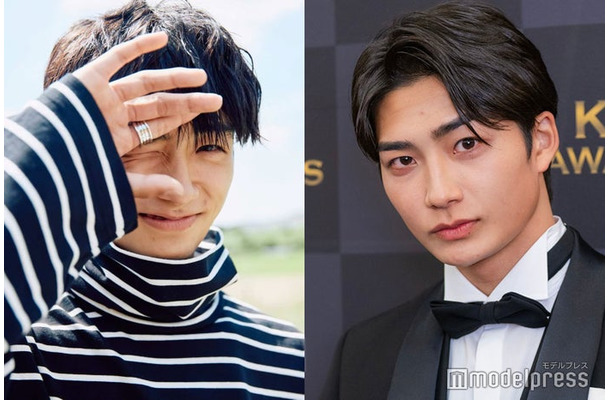 モデルプレスのインタビューに応じた大久保琉唯選手(C)写真左(提供写真)/写真右(モデルプレス)