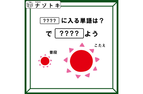 「この空欄に入る言葉は何でしょう？」イラストからみて当てはまる言葉を考えましょう！【難易度LV.2クイズ】