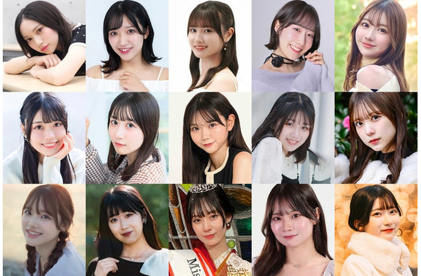 「MISS OF MISS CAMPUS QUEEN CONTEST 2025」ファイナリスト（提供写真）