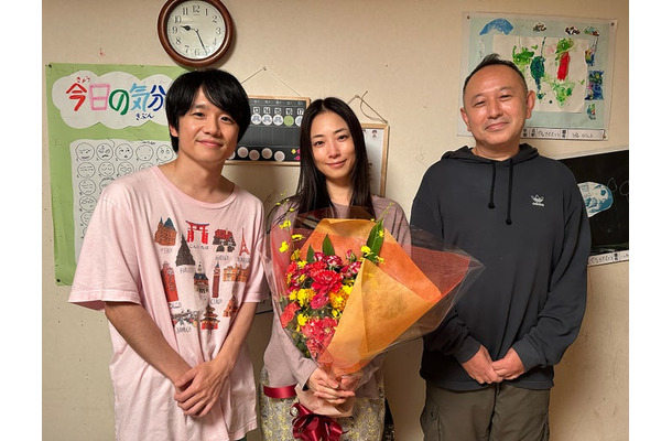 風間俊介、MEGUMI、足立紳（C）「それでも俺は、妻としたい」製作委員会