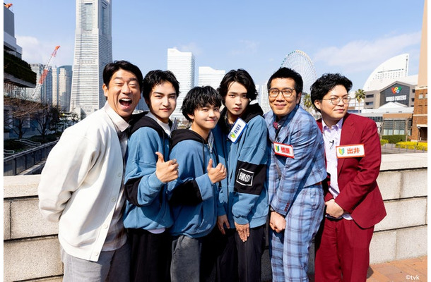 原口あきまさ、トレーニー(KANON、TAIKI、RUI)、ヤーレンズ(楢原真樹、出井隼之介)