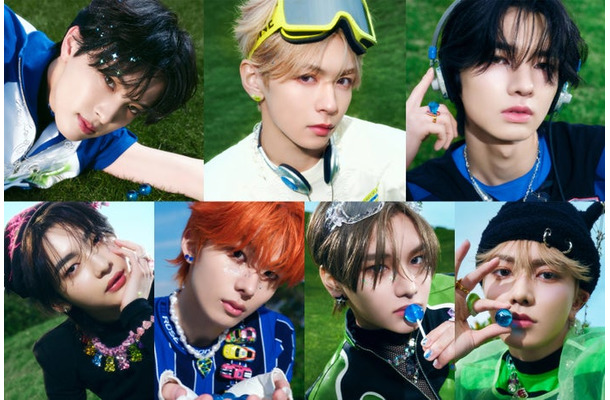 （上段左から）優樹（YUJU）、琉楓（RUKA）ハク（HAKU）（下段左から）颯太（SOTA）、京助（KYOSUKE）、雅久（GAKU）、礼央（REO）（C）YX LABLES