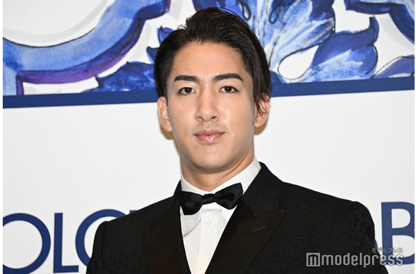 「ドルチェ＆ガッバーナ 銀座 リニューアルオープン イベント」に出席した尾上右近（C）モデルプレス