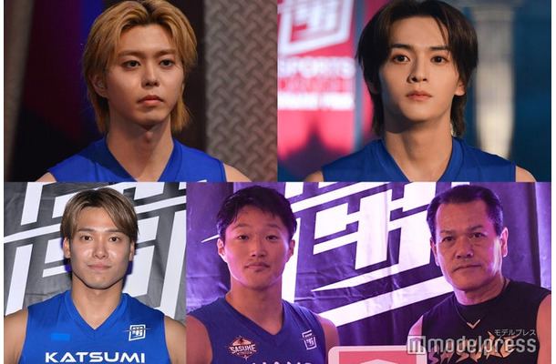 （上段左から）SEIYA、ソンユン（下段左から）中村克、山本良幸、山田勝己（C）モデルプレス