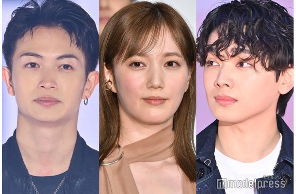 綱啓永、本田翼、宮世琉弥（C）モデルプレス