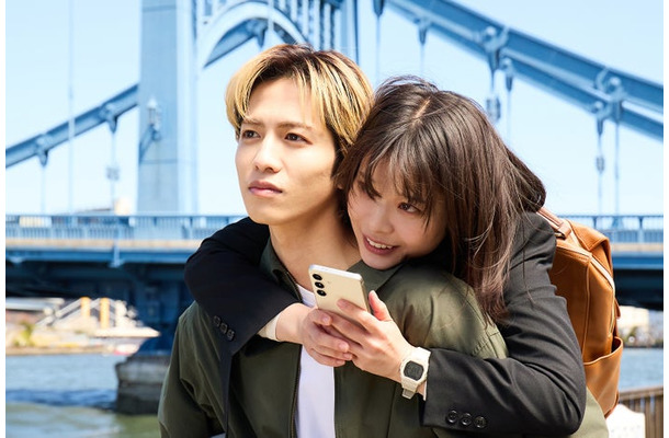 志尊淳、岸井ゆきの「恋は闇」（C）日本テレビ