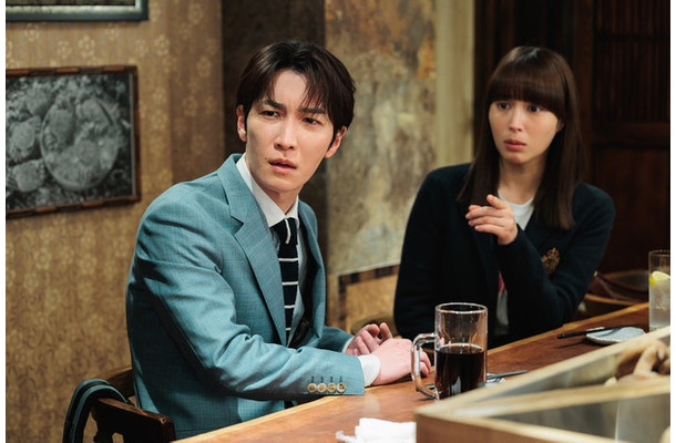 渡辺翔太、広瀬アリス「なんで私が神説教」第5話（C）日本テレビ