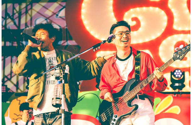 浜田雅功、ハマ・オカモト（C）GOBU GOBU Festival  撮影：渡邉一生