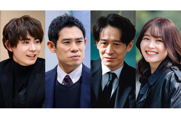 （左から）豊田裕大、伊藤淳史、三浦誠己、久間田琳加（C）TBS