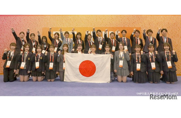 Regeneron ISEF 2025に出場した日本代表の高校生たち　(c) NPO法人日本サイエンスサービス