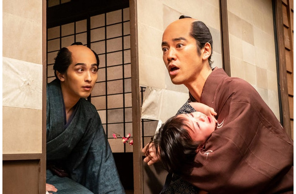横浜流星、桐谷健太「べらぼう～蔦重栄華乃夢噺～」第20話（C）NHK