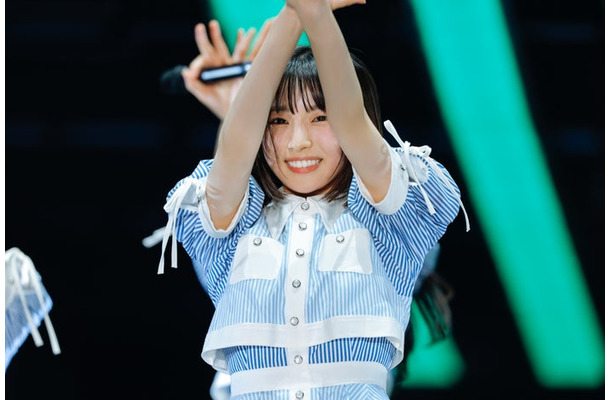 大野愛実／日向坂46五期生「おもてなし会」撮影：上山陽介