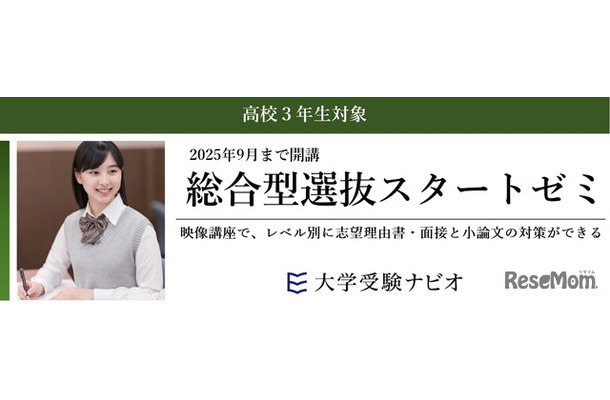 総合型選抜スタートゼミ