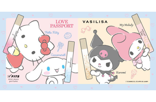 ミニモアパフューム、サンリオキャラクターズのミニ香＆練り香水を発売