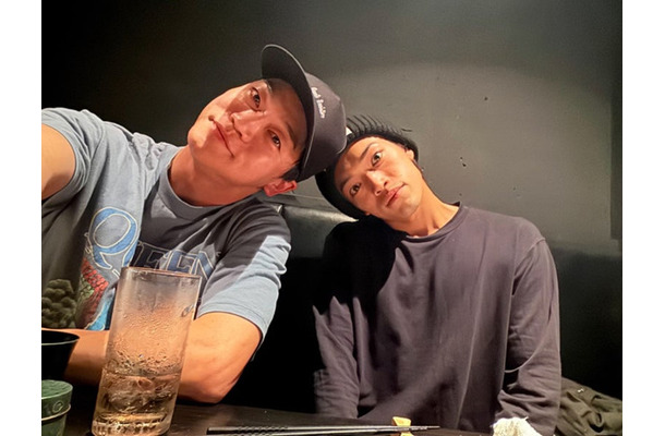 おばたのお兄さん、timelesz原嘉孝との再会SHOTに「リアル兄弟にしか見えない！」「やっぱり似てるー！」