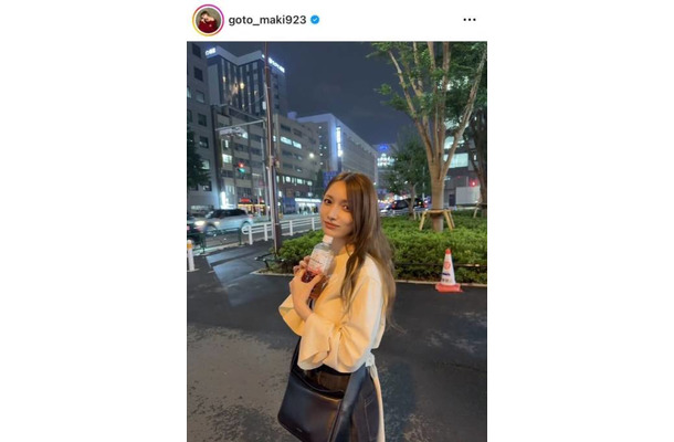 後藤真希、美背中チラリの私服コーデに絶賛の声「スタイル抜群」「シルエットがとっても綺麗」