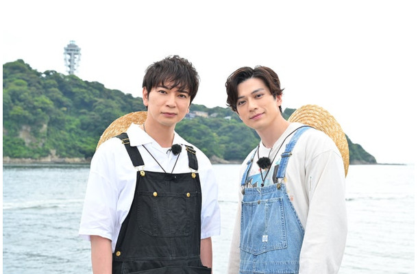 松本潤、新田真剣佑（C）TBS