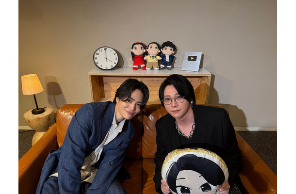 菊池風磨、大森元貴（C）2025 映画「#真相をお話しします」製作委員会