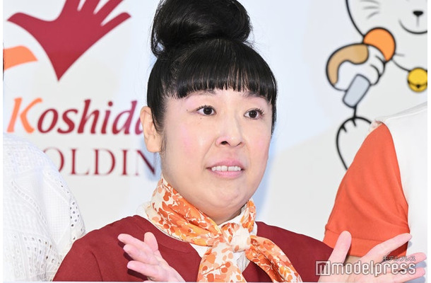 株式会社コシダカホールディングス「本人音源カラオケ」発表会に登場した村上知子（C）モデルプレス