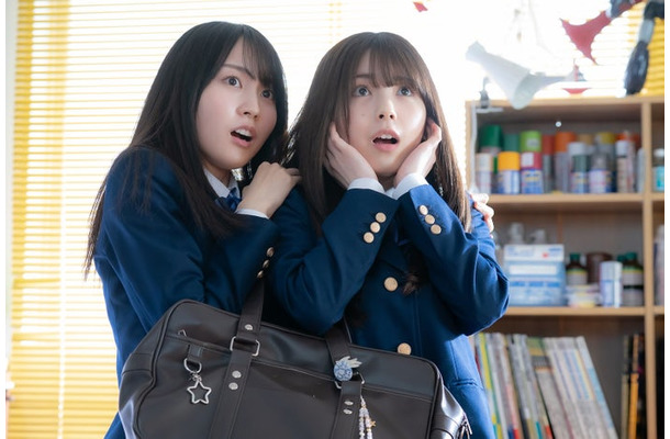 賀喜遥香、筒井あやめ（C）「量産型ルカ」製作委員会