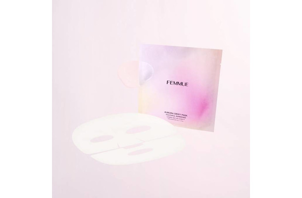 FEMMUE、オーロラのように美しく輝く肌へ導く新・密着素材シートマスクが数量限定で登場