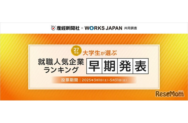 大学生が選ぶ就職人気企業ランキング…文系TOP2は商社