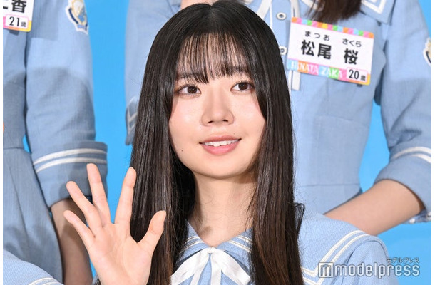 「日向坂になりましょう-五期生成長バラエティ-」発表会見に出席した坂井新奈（C）モデルプレス