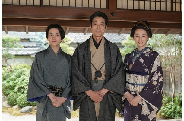 板垣李光人、堤真一、北川景子（C）NHK