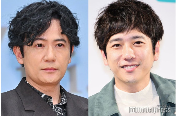 稲垣吾郎、二宮和也（C）モデルプレス