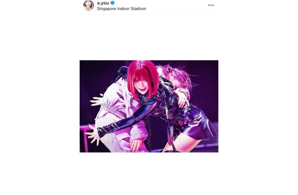 「ビジュが最高」浜崎あゆみ、ボンテージ風衣装を着こなした迫力ステージSHOTに反響「痺れます」