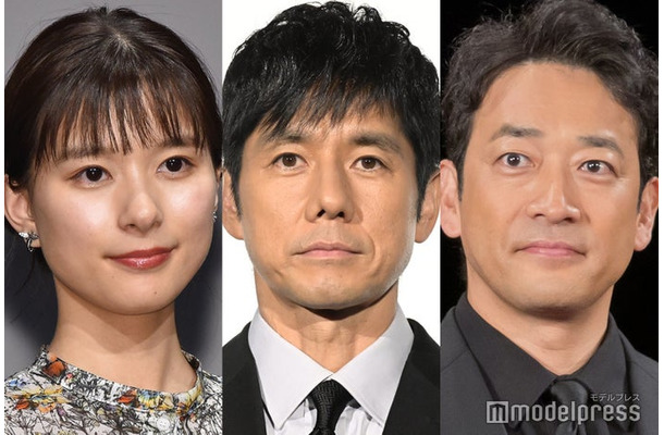 （左から）芳根京子、西島秀俊、迫田孝也（C）モデルプレス