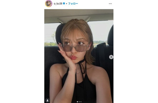 イメチェン前の櫻井おとの／櫻井おとのInstagramより