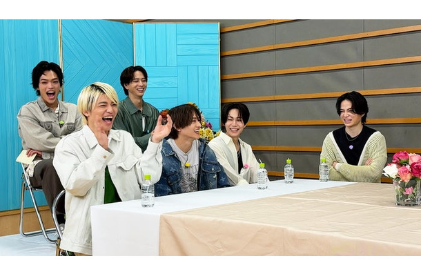 原嘉孝、篠塚大輝、寺西拓人、猪俣周杜、橋本将生、菊池風磨（C）フジテレビ