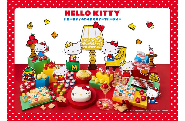 ハローキティのわくわくスイーツパーティー／提供画像
