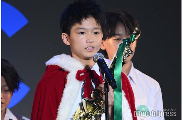 “日本一のイケメン中学一年生”白坂洵葵くん（C）モデルプレス
