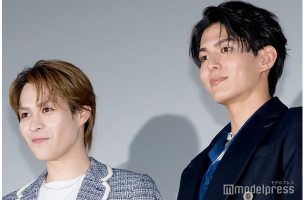 ドラマ「Love Sea 〜愛の居場所〜」完成披露上映イベントに出席した西銘駿、国上将大（C）モデルプレス