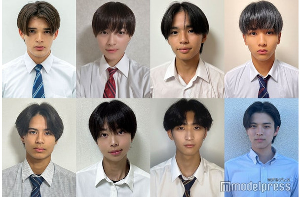 「男子高生ミスターコン2025」中部エリア候補者(一部)