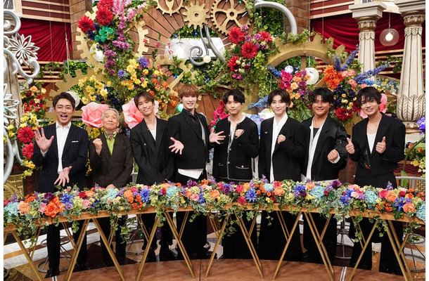 小泉孝太郎、堺正章、SixTONES「昭和平成令和 日本人を支えた80年80曲」（C）日本テレビ