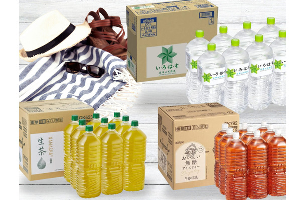 【「いろはす」「生茶」「午後の紅茶」】いまこそ箱買い！「２Lペットボトル」防災ストック、猛暑の水分補給に。重いものはまとめ買いして配達待ち♪ ≪Amazon今トク情報≫