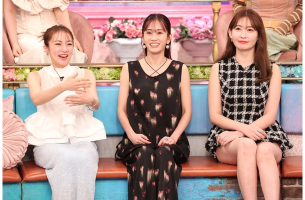 高橋みなみ、前田敦子、小嶋陽菜（C）フジテレビ