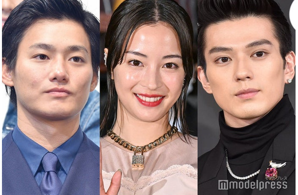 （左から）野村周平、広瀬すず、新田真剣佑（C）モデルプレス