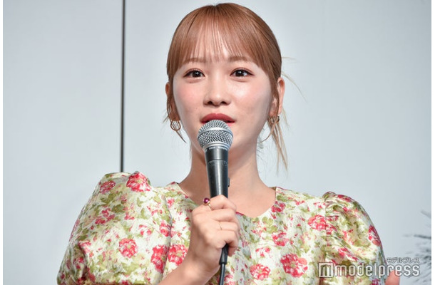 1st写真集「youphoria」発売記念記者会見に出席した川栄李奈（C）モデルプレス