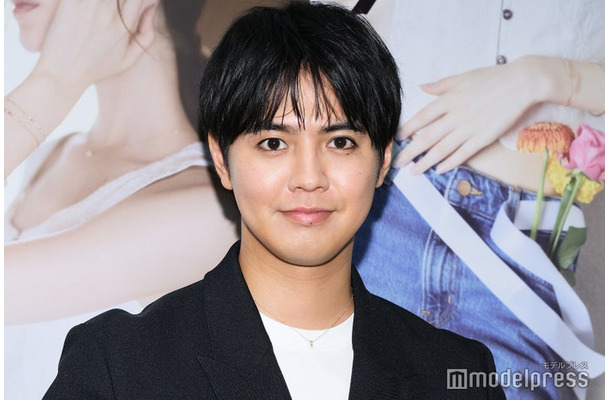 「Ruban de bouquet (リュバン ド ブーケ)」POP UP囲み取材に出席した片寄涼太(C)モデルプレス