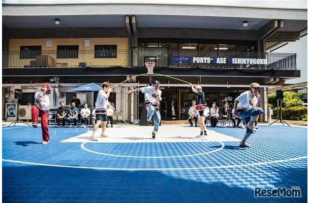 MJRC高等学院ではダブルダッチのパフォーマンスで成長を目指す
