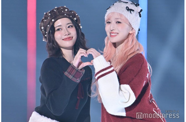 KOKONA（佐々木心菜）、SUZU（山本すず）（C）モデルプレス
