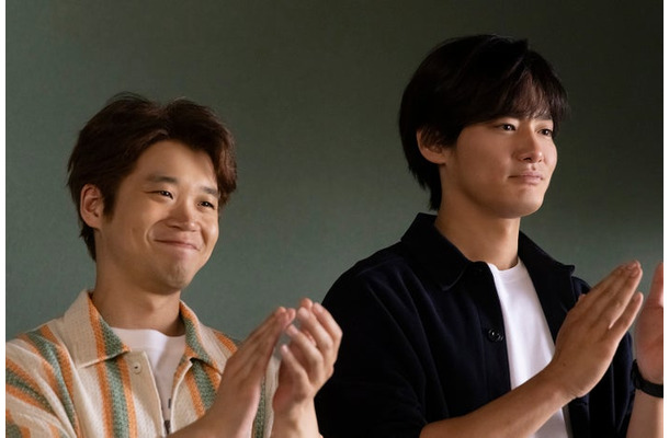 矢本悠馬、野村周平「ちはやふる−めぐり−」最終話(C)日本テレビ